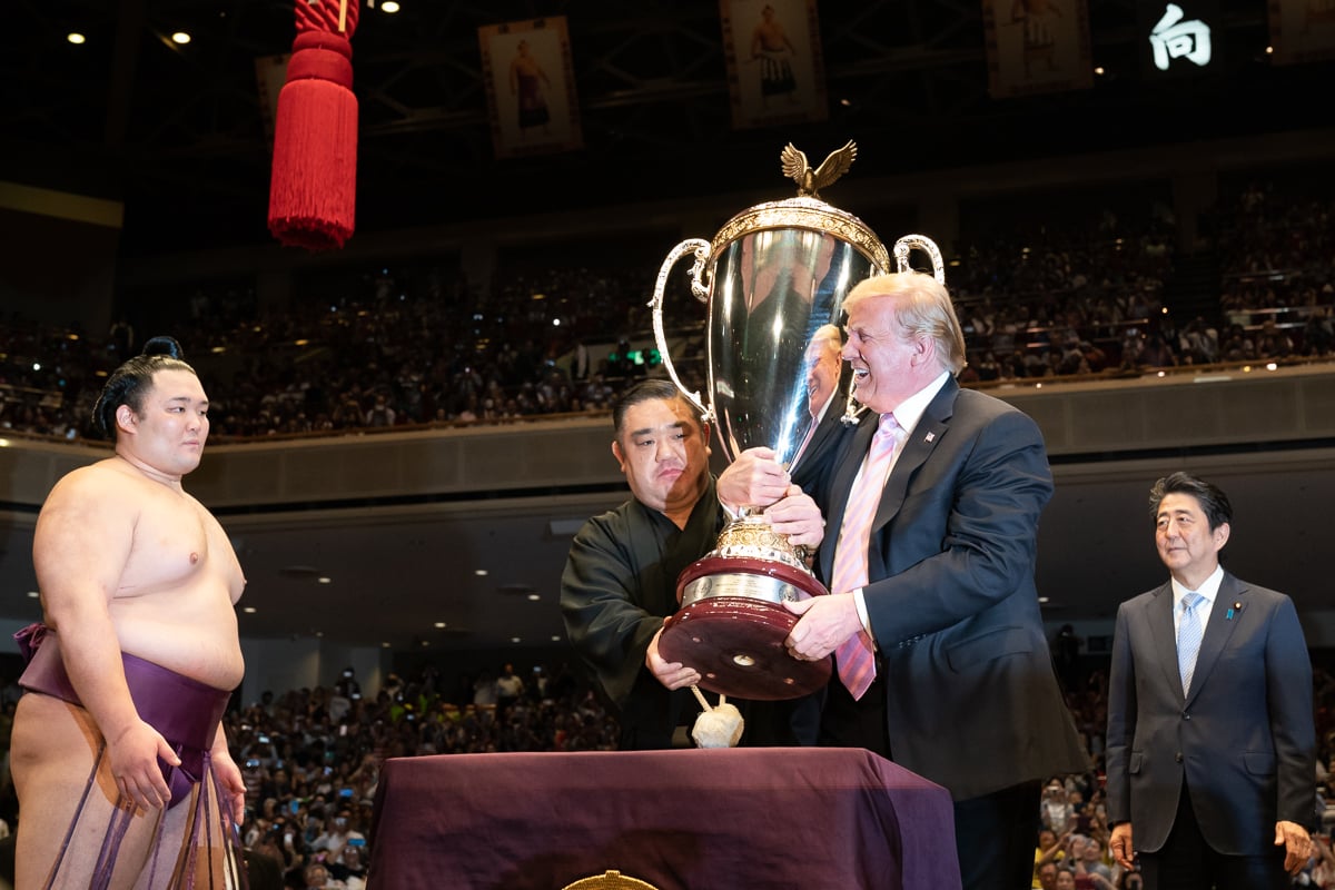 Trump japão