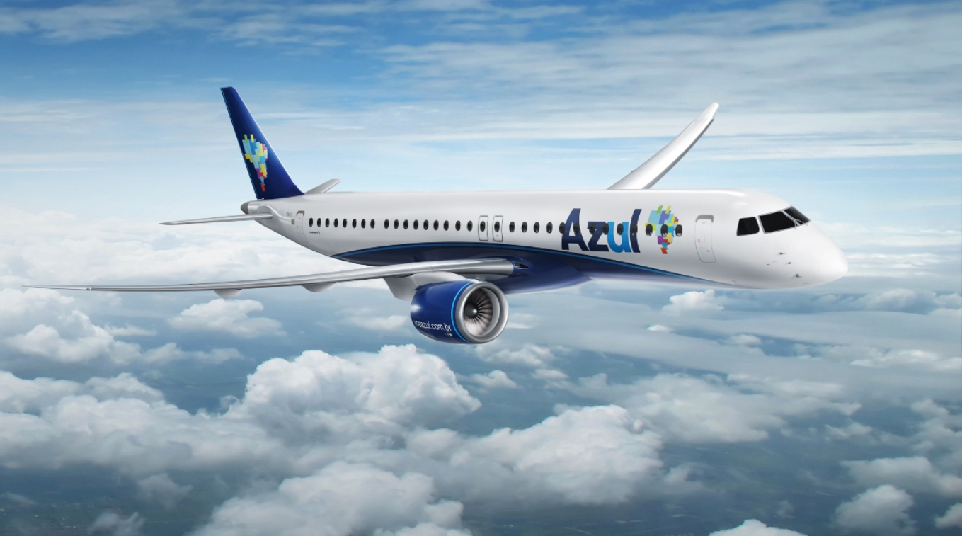 Embraer entrega à Azul o maior avião comercial brasileiro - Época
