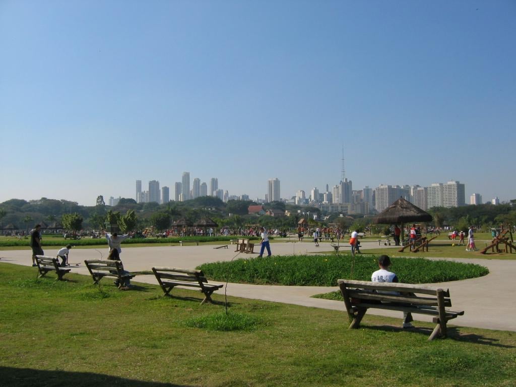 Vista do Parque Vila-Lobos, em São Paulo