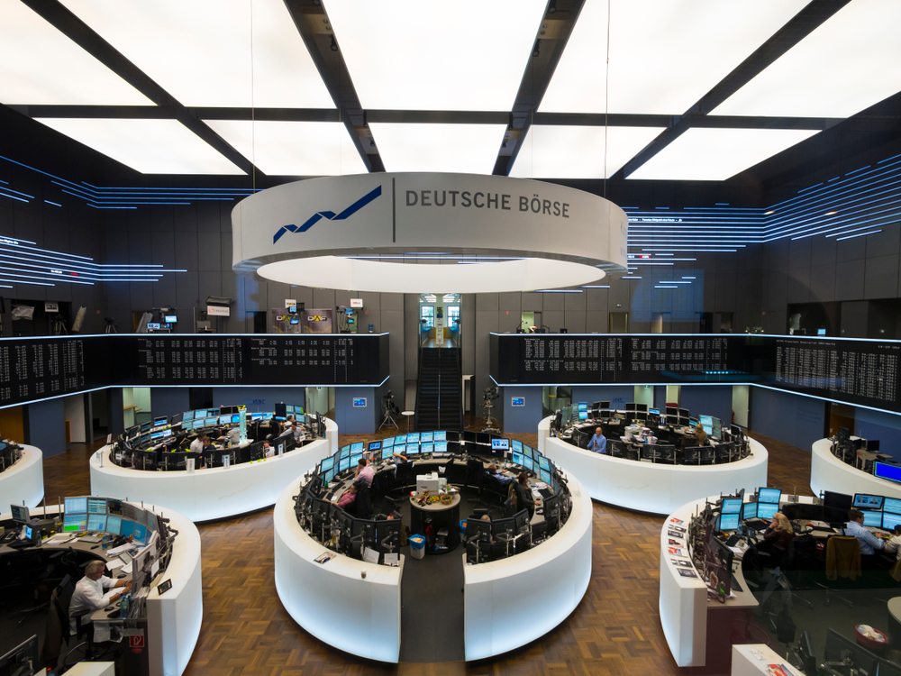 Bolsa de Frankfurt, na Alemanha (DAX)