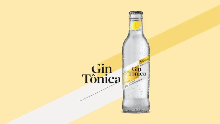 Schweppes Gin Tônica, da Coca-Cola