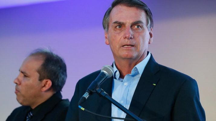 (Santos - SP, 10/01/2020) Presidente da República, Jair Bolsonaro