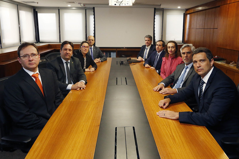 Diretores do Banco Central em reunião do Copom