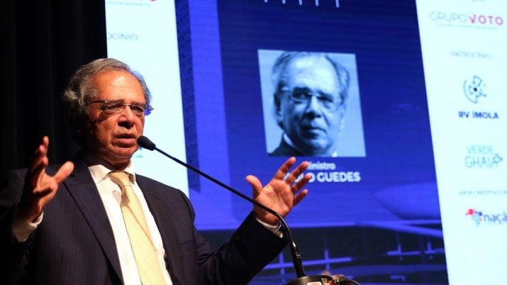 O ministro da Economia, Paulo Guedes