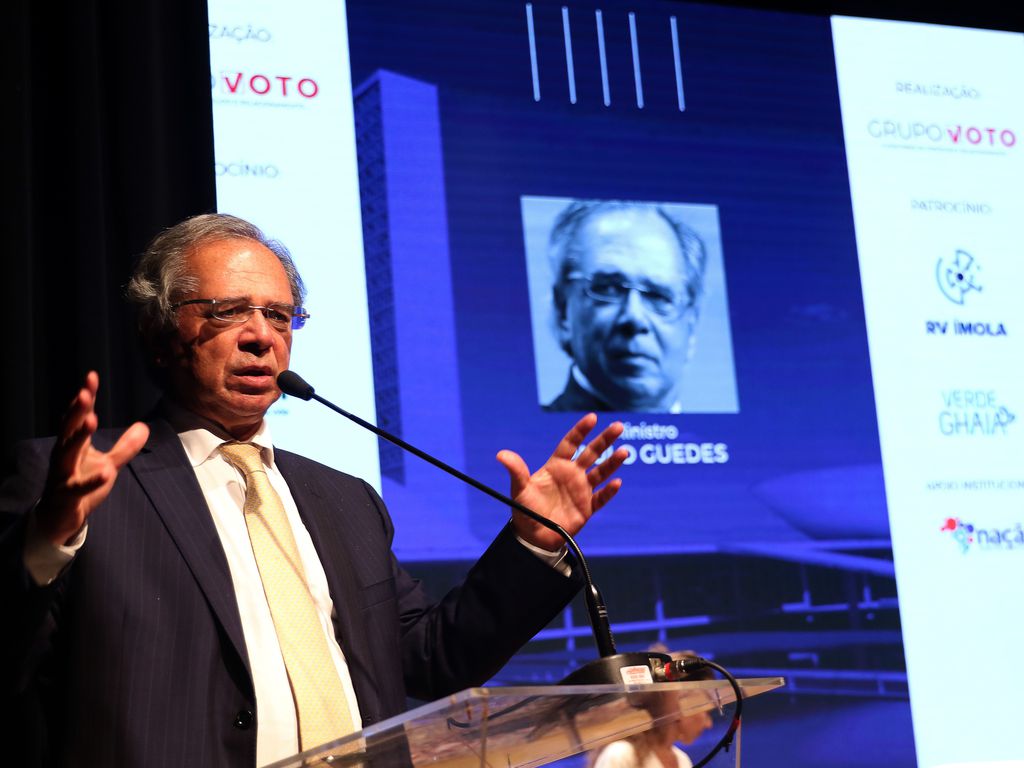O ministro da Economia, Paulo Guedes