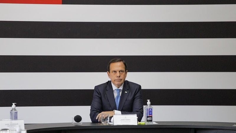 O governador de São Paulo, João Doria (PSDB)