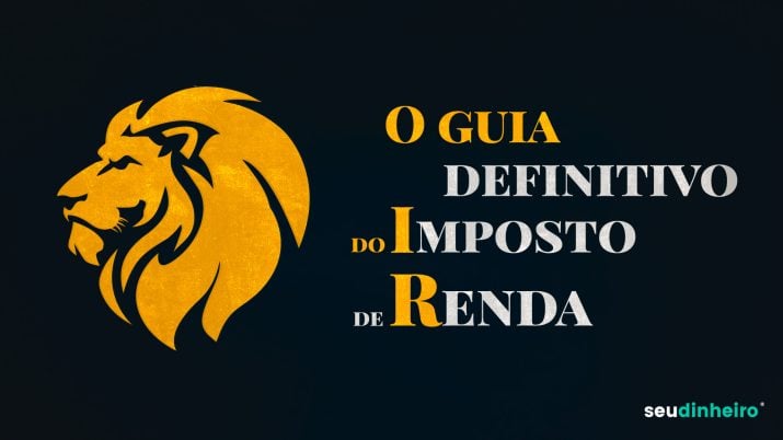 Selo Leão Guia IR 2020 - Imposto de Renda - Leão