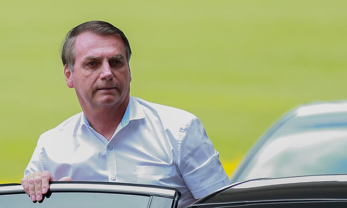 O presidente Jair Bolsonaro