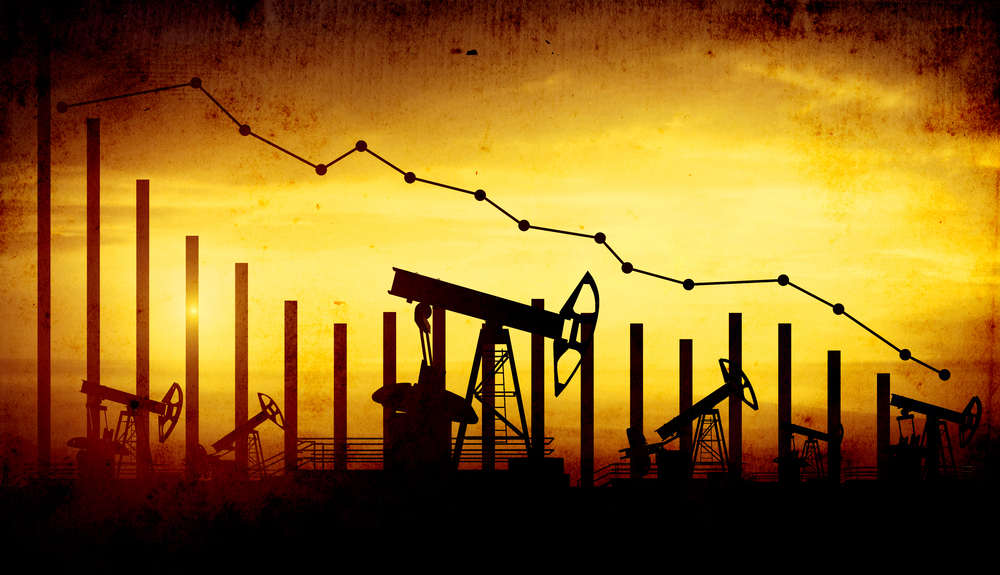 Petróleo em queda