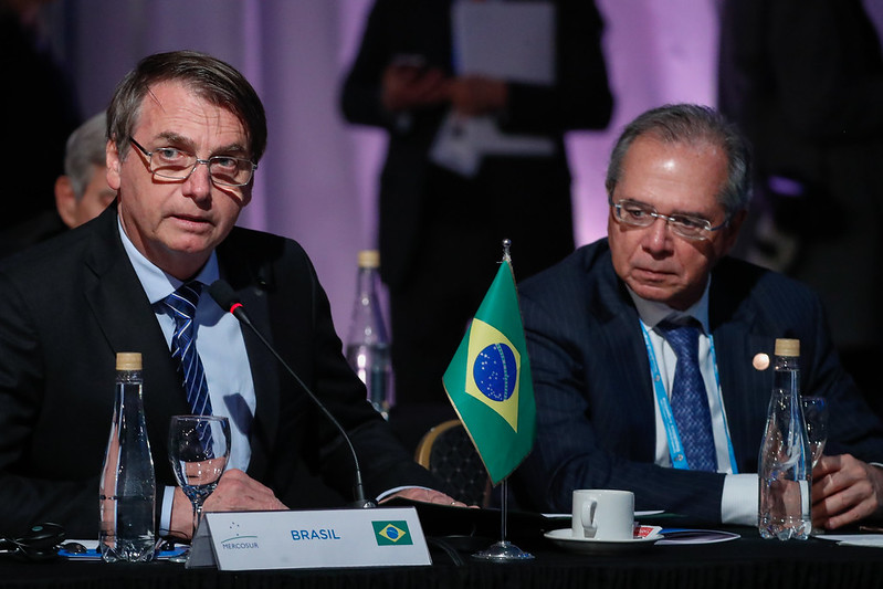 Jair Bolsonaro e Paulo Guedes