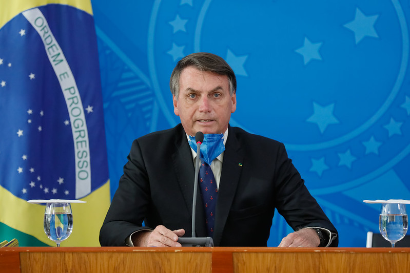 (Brasília - DF, 20/03/2020) Coletiva de Imprensa do Presidente da República, Jair Bolsonaro e Ministro da Saúde, Luiz Henrique Mandetta