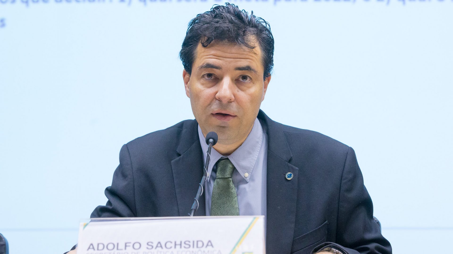 O secretário de Política Econômica, Adolfo Sachsida
