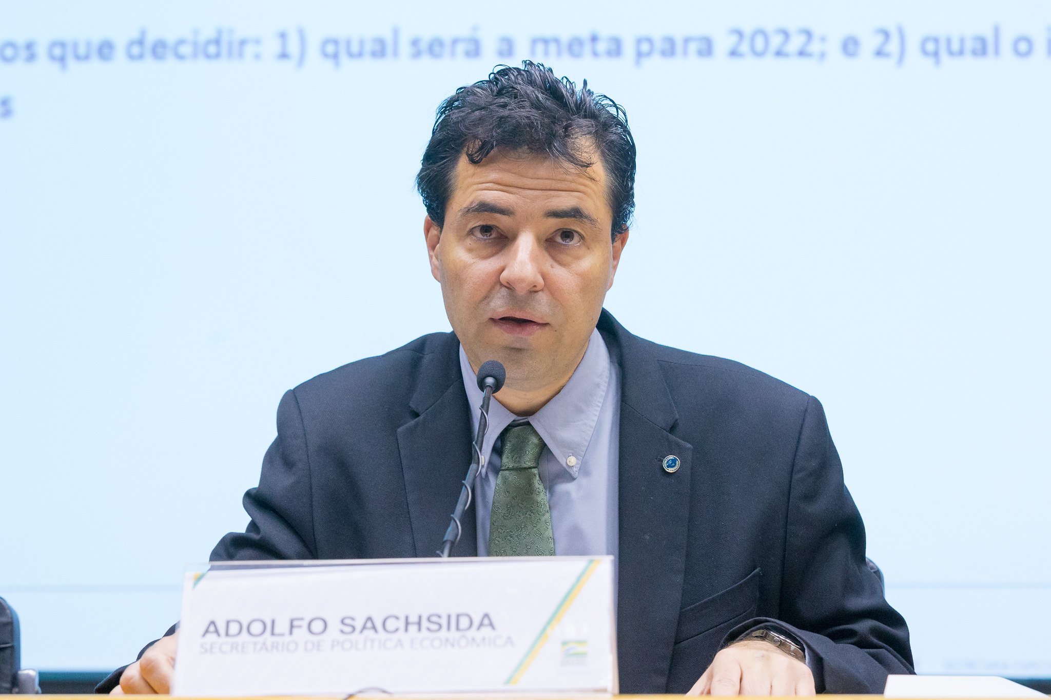 O secretário de Política Econômica, Adolfo Sachsida