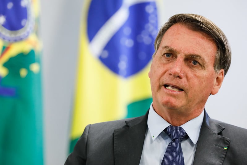 O presidente Jair Bolsonaro