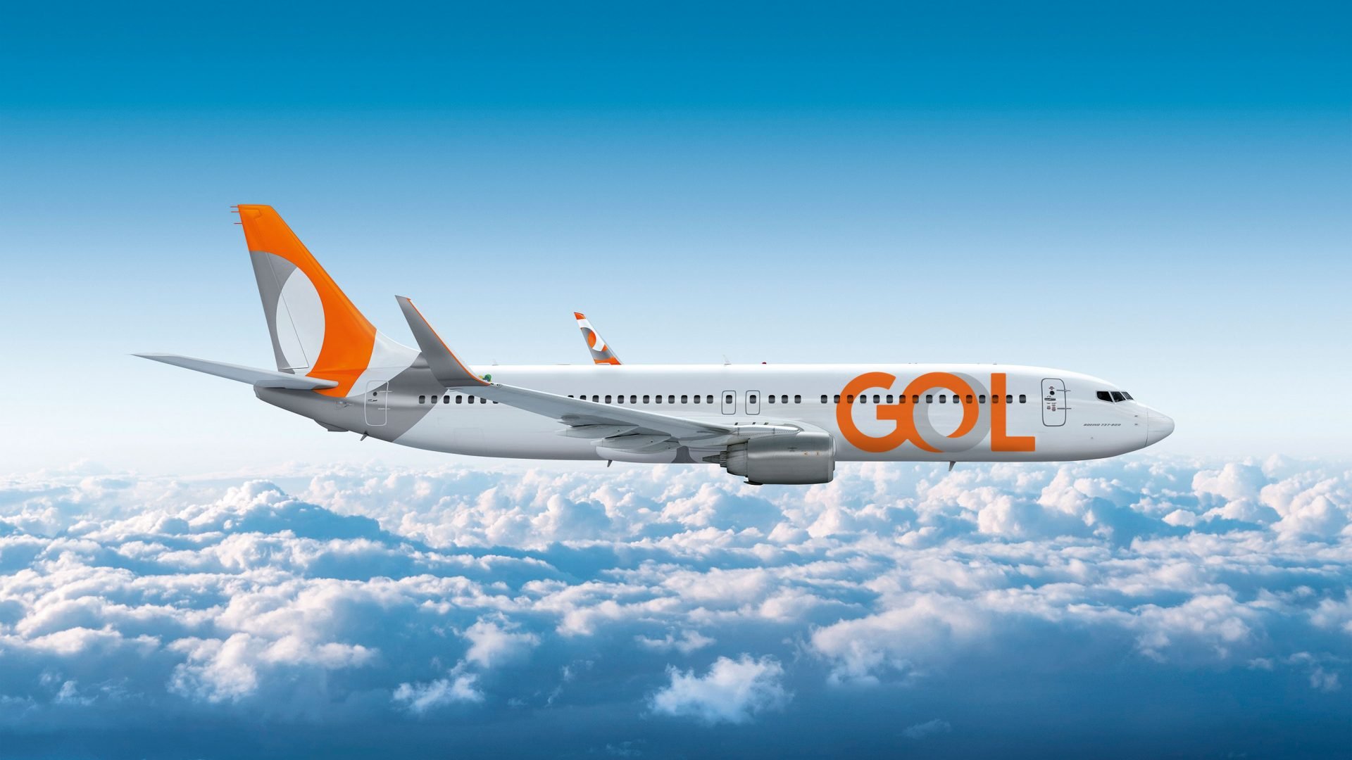 Avião da companhia aérea, Gol