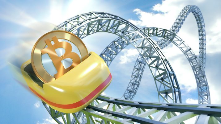 bitcoin (BTC) entra na montanha russa do mercado de criptomoedas