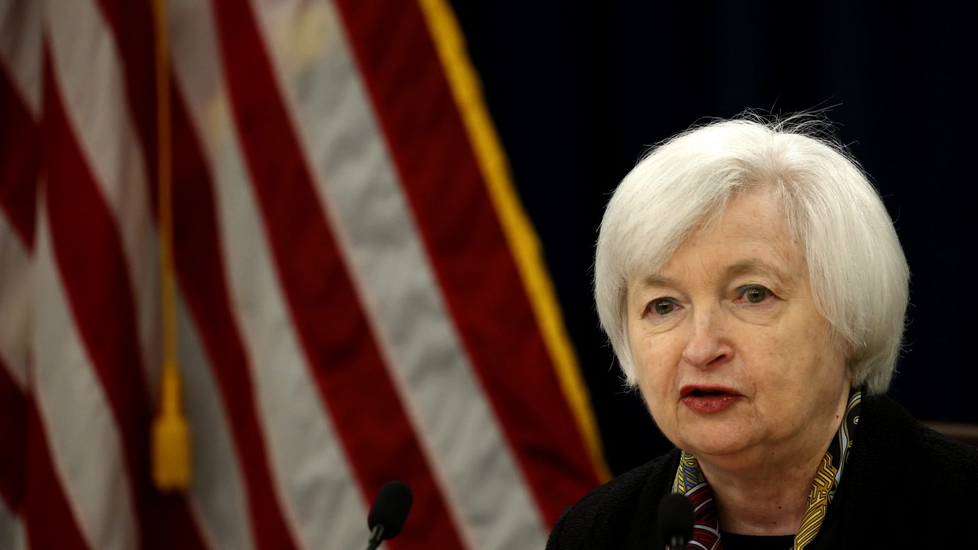 Janet Yellen , secretária do Tesouro dos EUA, participa de cúpula da APEC