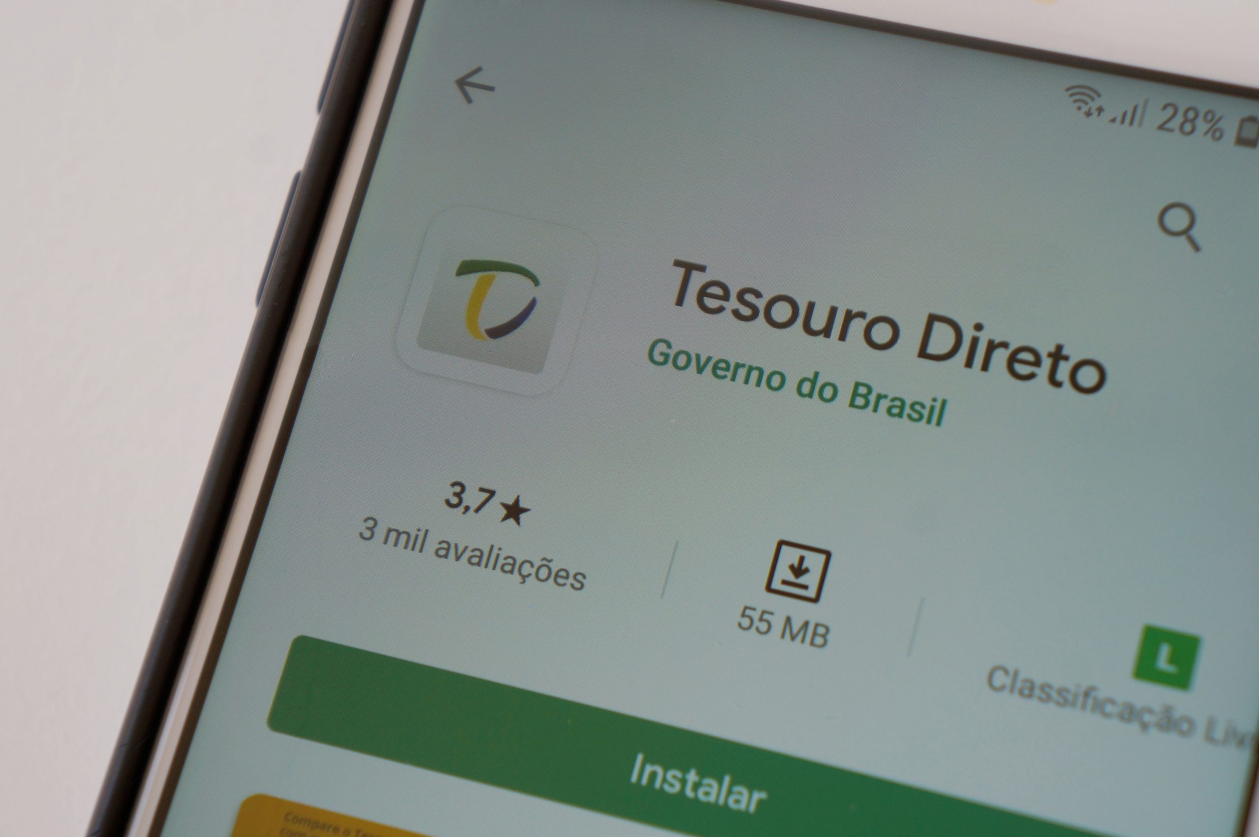 Aplicativo do Tesouro Direto