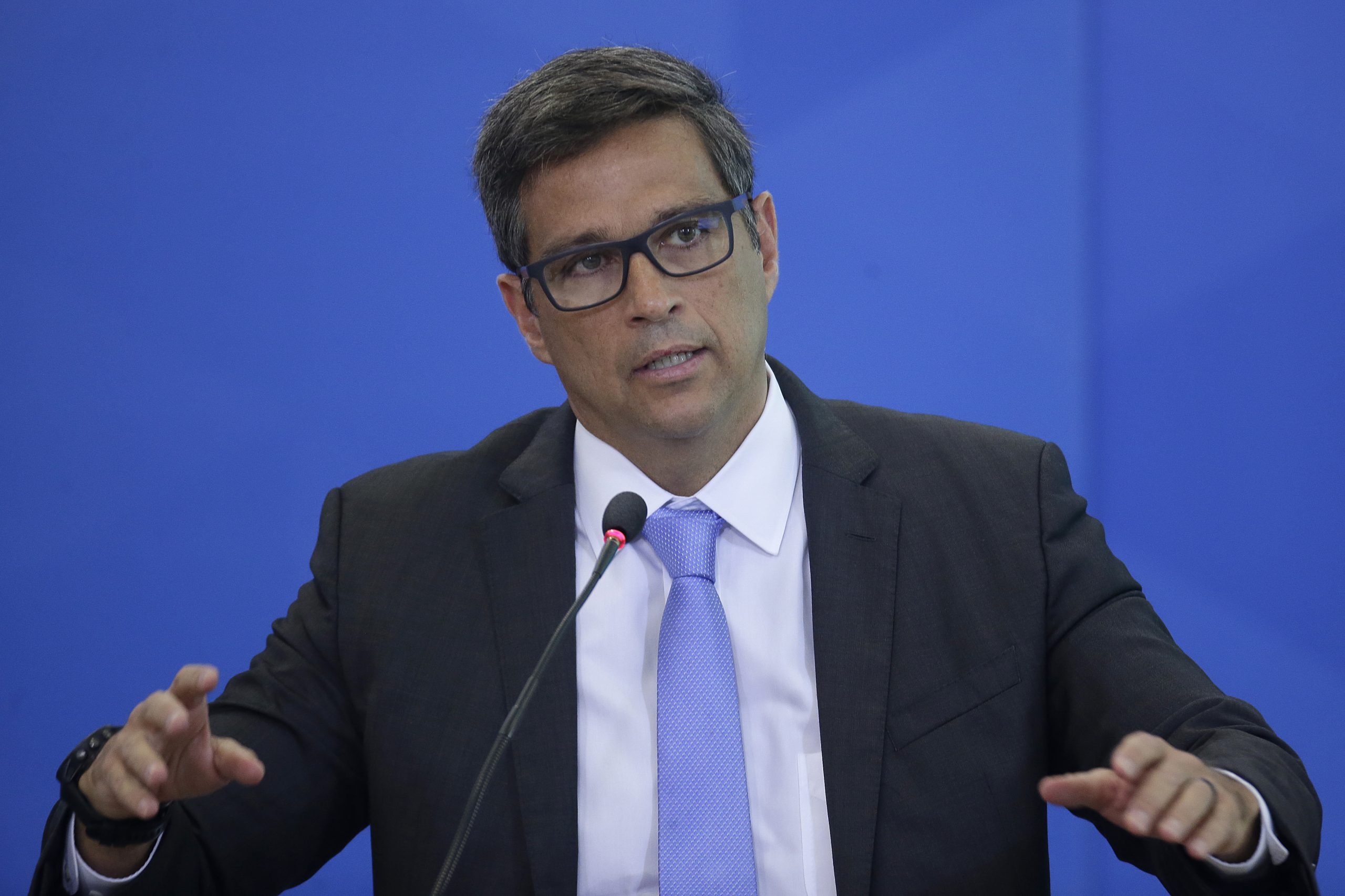 Roberto Campos Neto, durante solenidade de lançamento do crédito imobiliário com taxa fixa e sem correção, da Caixa Econômica Federal (CEF), no Palácio do Planalto, em Brasília (DF).