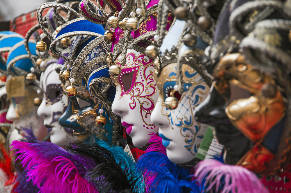 máscaras Carnaval Veneza