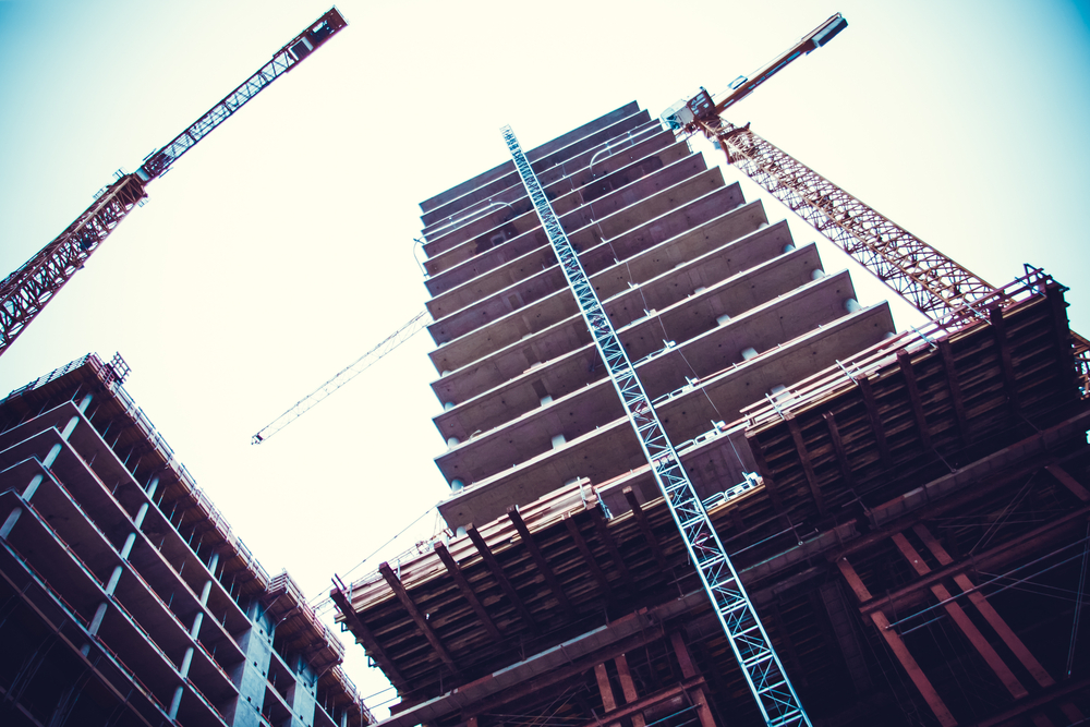 Construção edifício prédio incorporadora