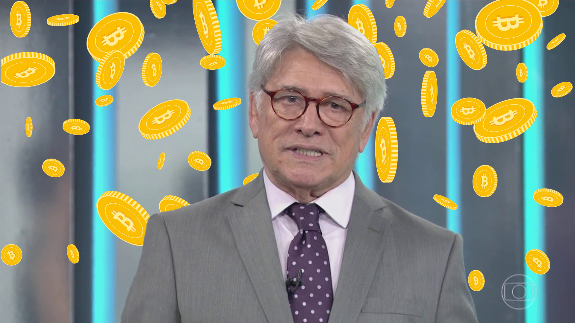 Sérgio Chapelin Chuva Bitcoin