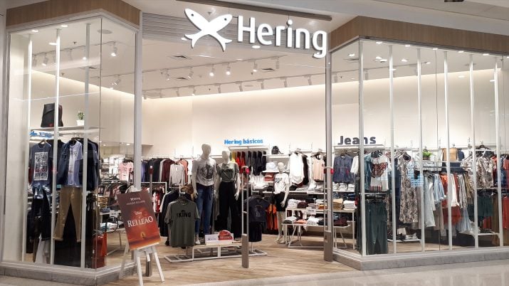 Fachada da Hering