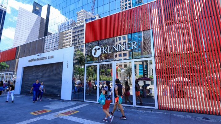 Unidade da Lojas Renner na Avenida Paulista