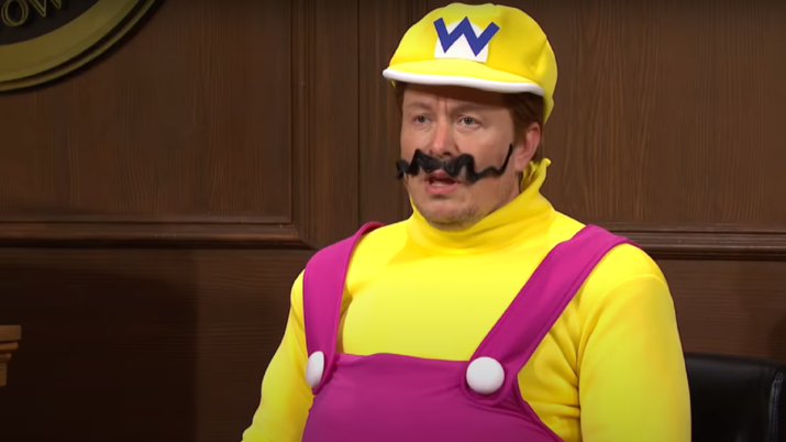 Elon Musk SNL dogecoin Wario