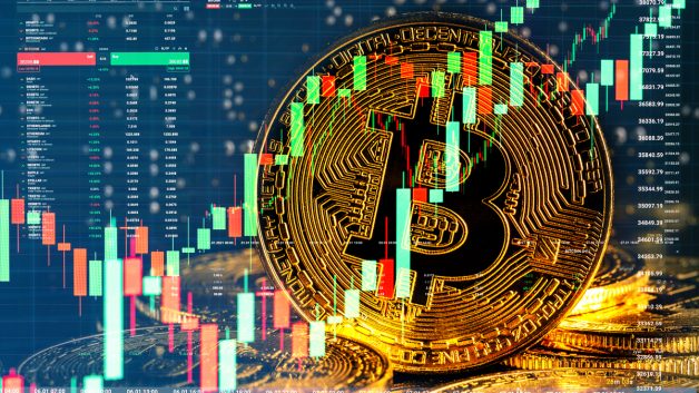 bitcoin. criptomoeda, trading, negociação