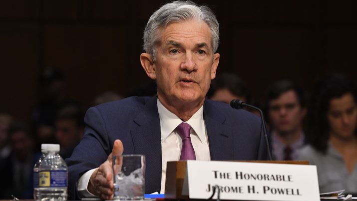 Jerome Powell em audiência no Congresso americano