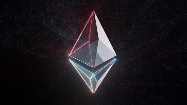 Ethereum, ETH, 3d,Rendered,Illustration,Of,Ethereum,Crypto,Currency,Emblem.,High,Quality