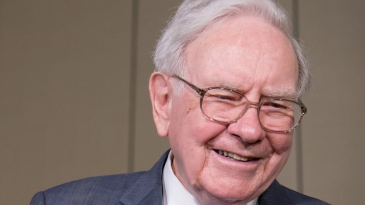 Imagem do megainvestidor Warren Buffett, comandante do conglomerado Berkshire Hathaway