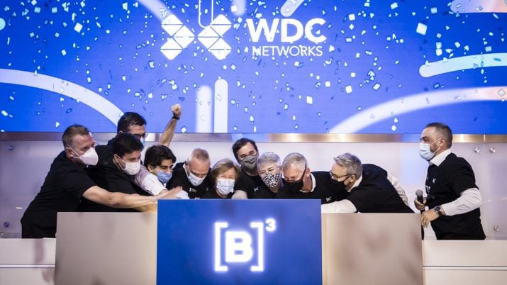 Cerimônia de IPO da WDC Networks Livetech da Bahia (LVTC3)