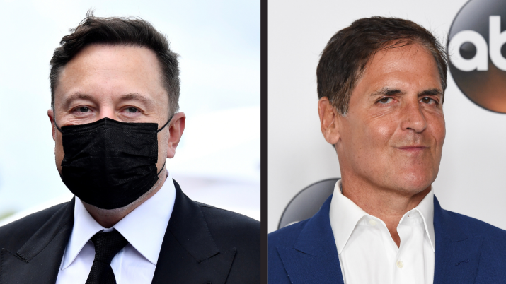 Elon Musk e Mark Cuban