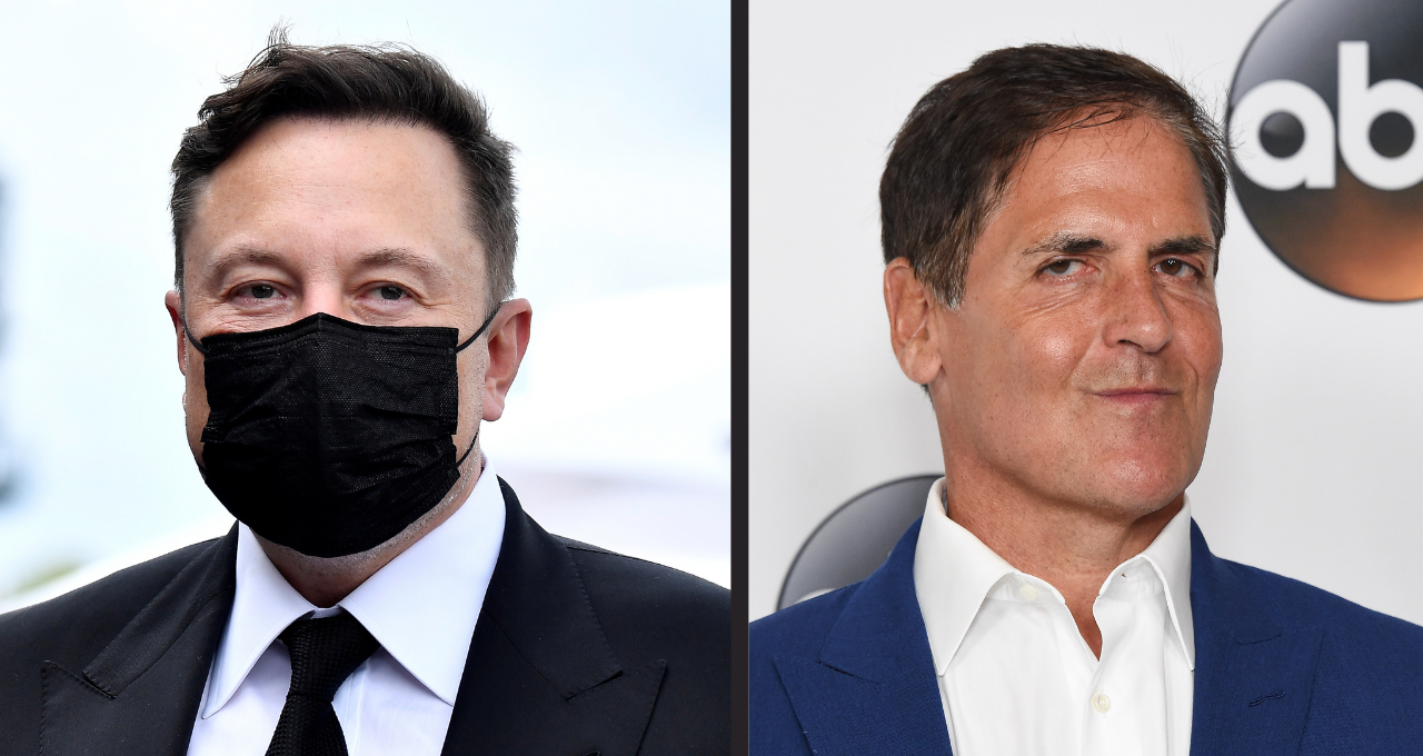 Elon Musk e Mark Cuban