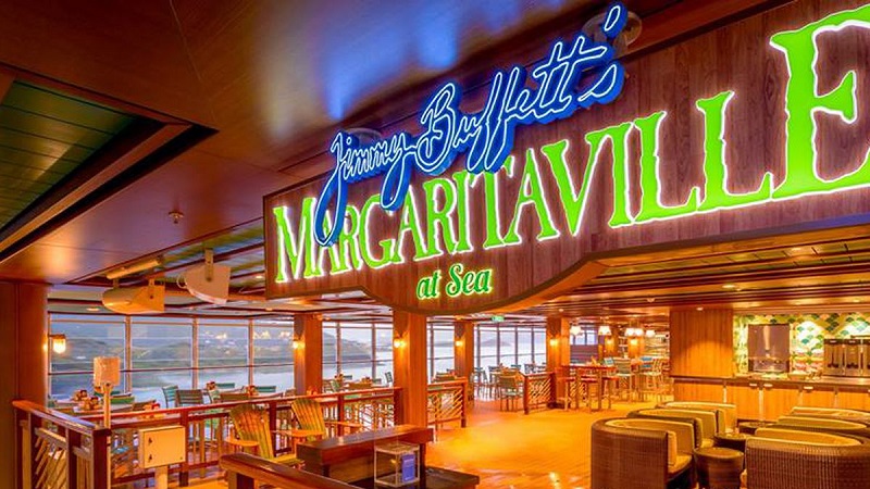 Fachada de restaurante Margaritaville, da IMC (MEAL3), nos Estados Unidos