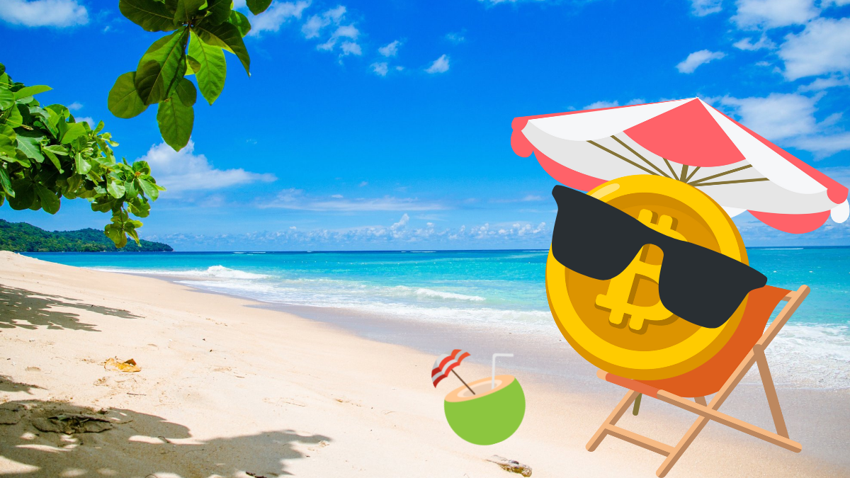 com a cehgada do verão, o bitcoin aproveita para subir mais de 6% hoje e criptomoedas acompanham