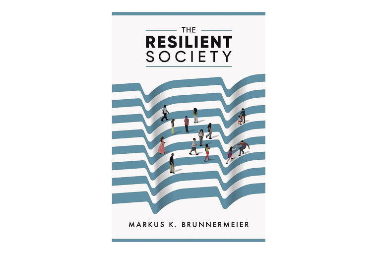 Capa do livro de economia The Resilient Society, de Markus K. Brunnermeier