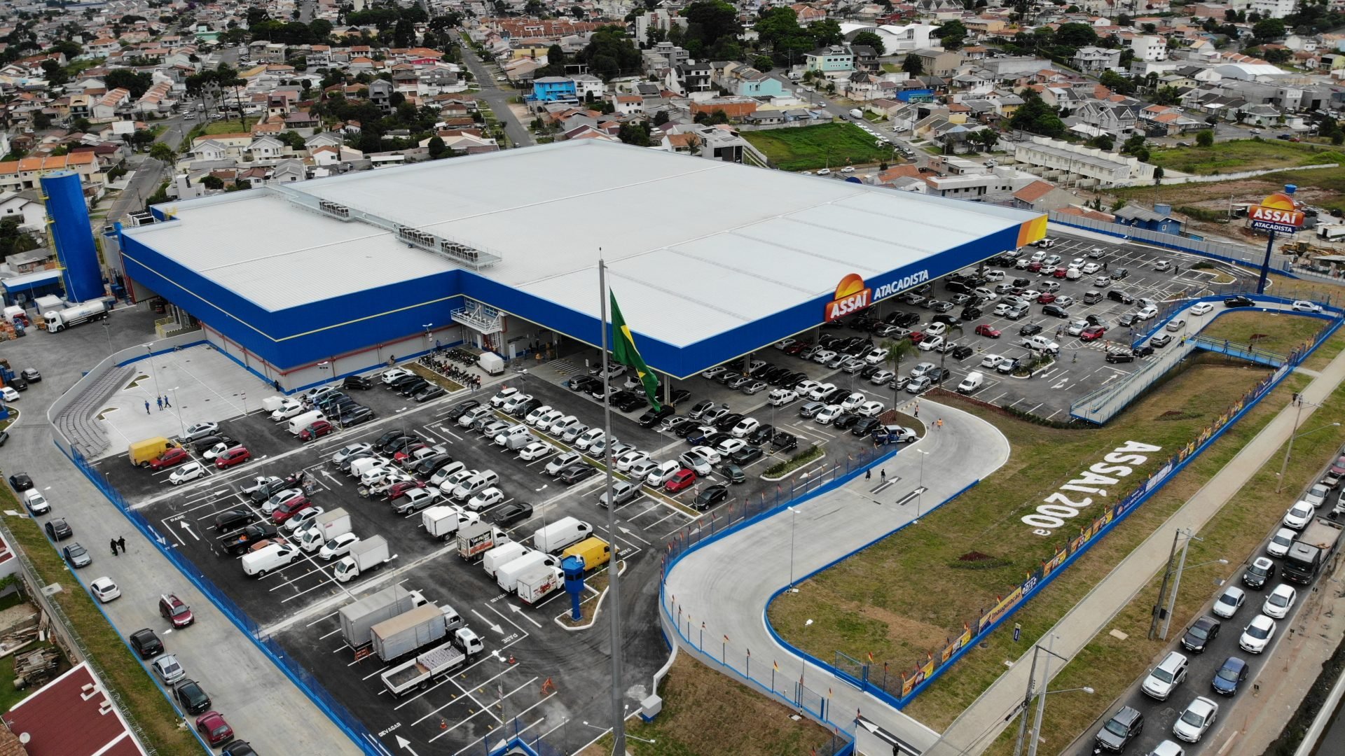Fachada do Assaí Atacadista