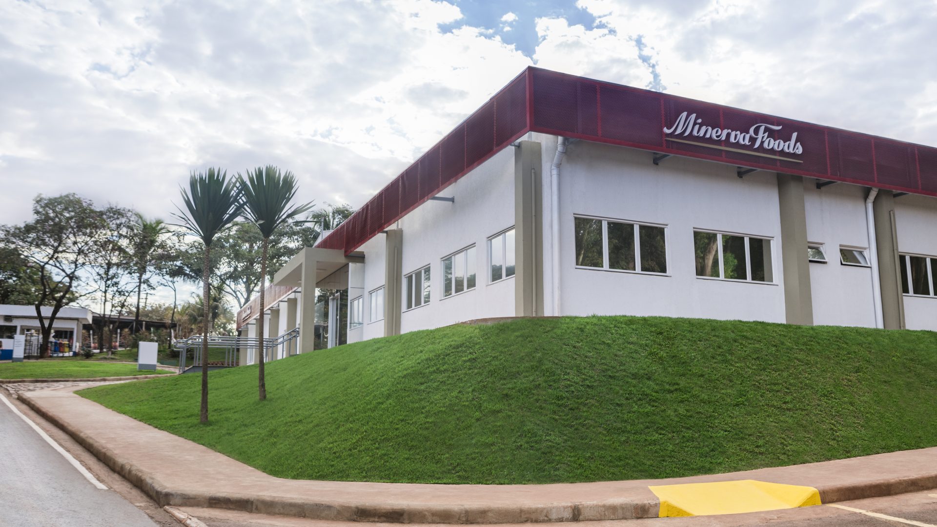 Fachada da Minerva Foods em Barretos