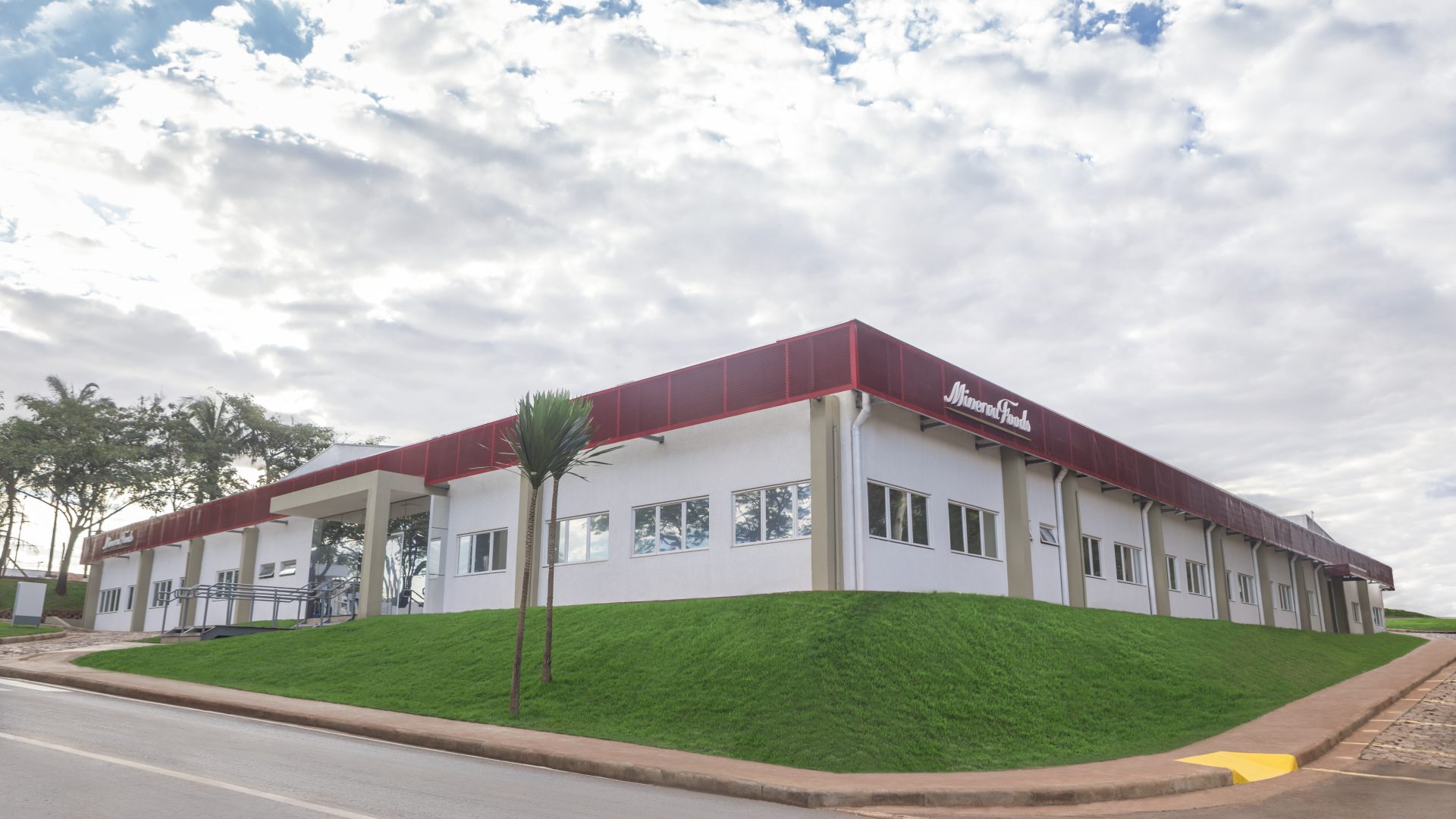 Fachada da Minerva Foods em Barretos