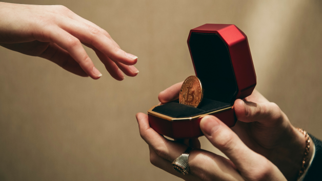 Homem pede mulher em casamento com bitcoin (BTC) no lugar do anel | Criptomoedas