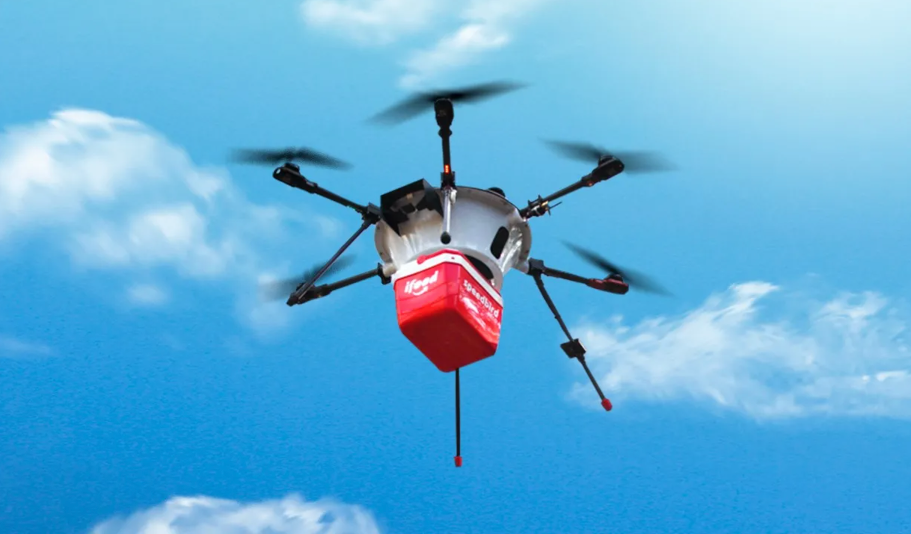 ifood drone divulgação
