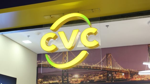 Fachada da loja CVC Corp