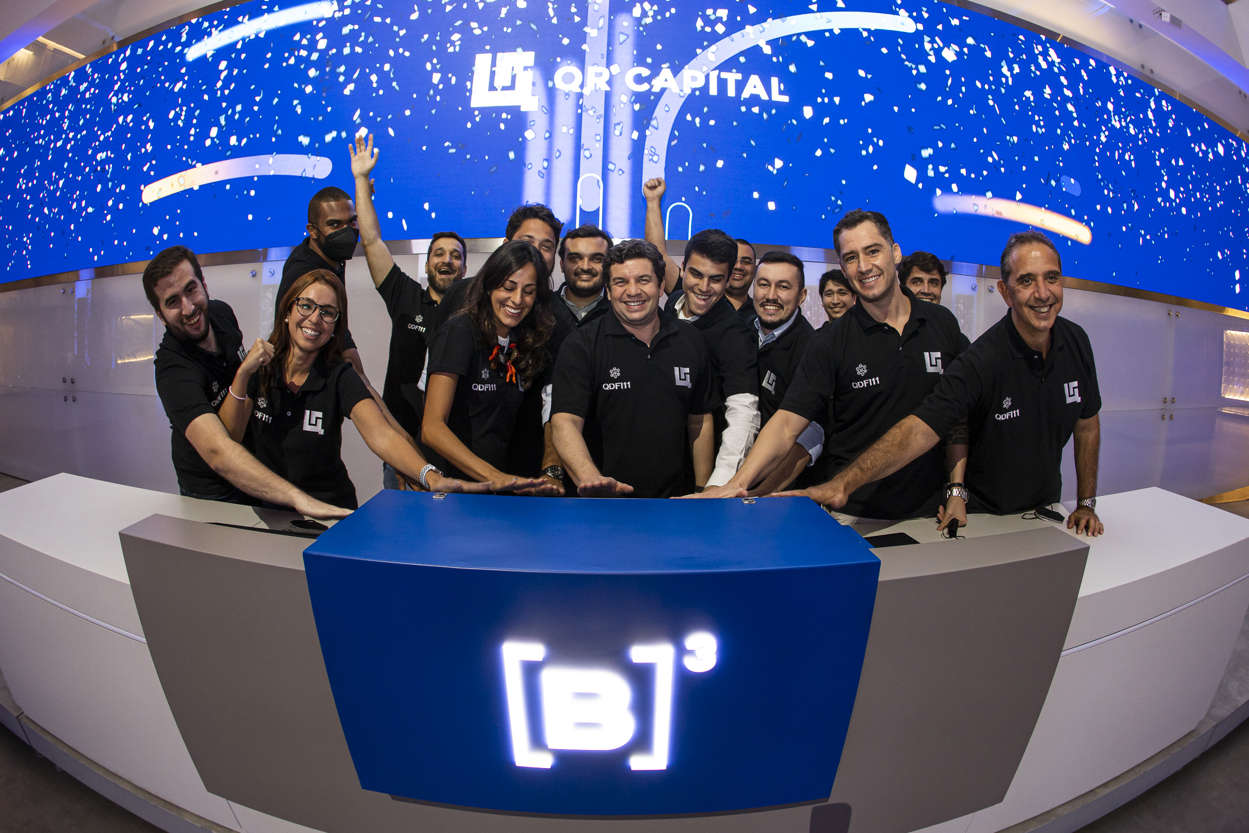 Foto QR Capital na B3