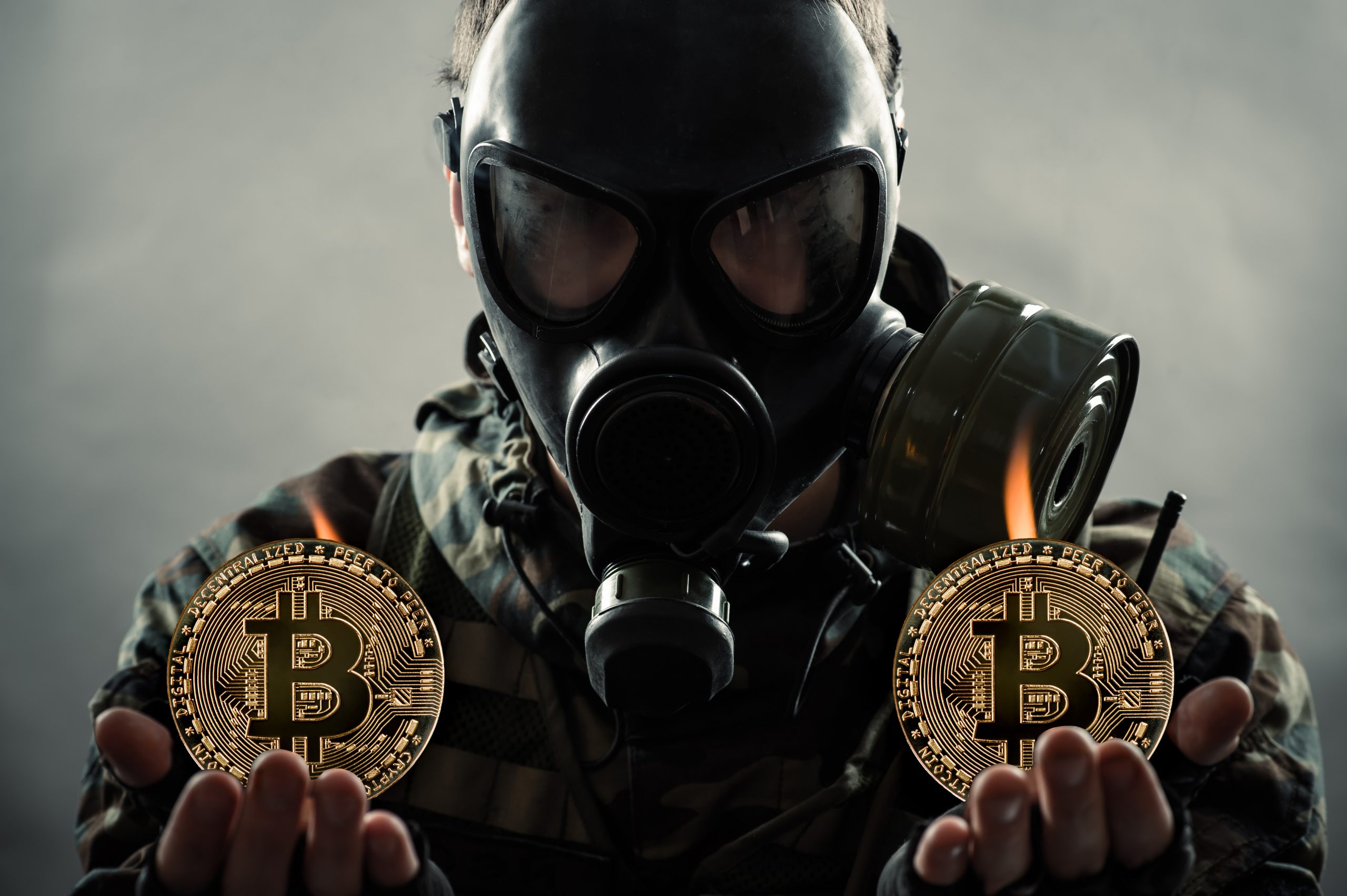 Bitcoin na guerra