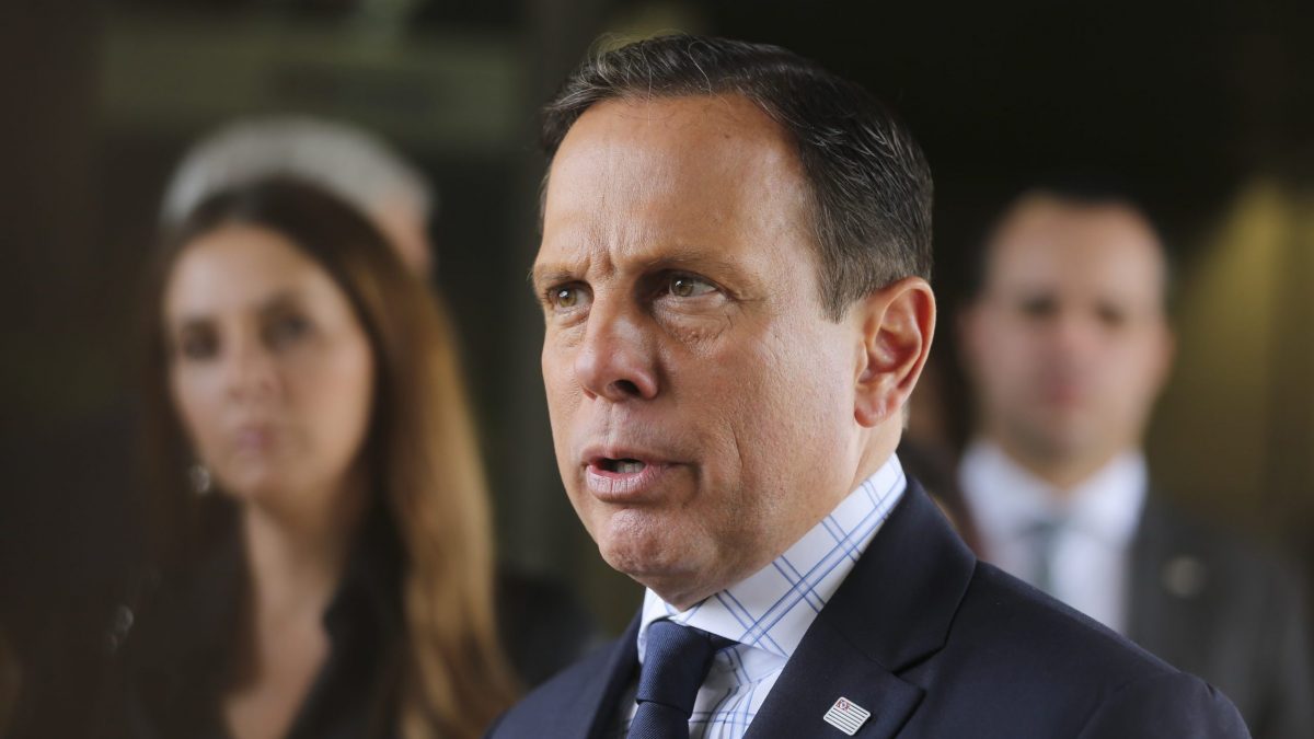O governador de São Paulo, João Doria (PSDB) | Eleições