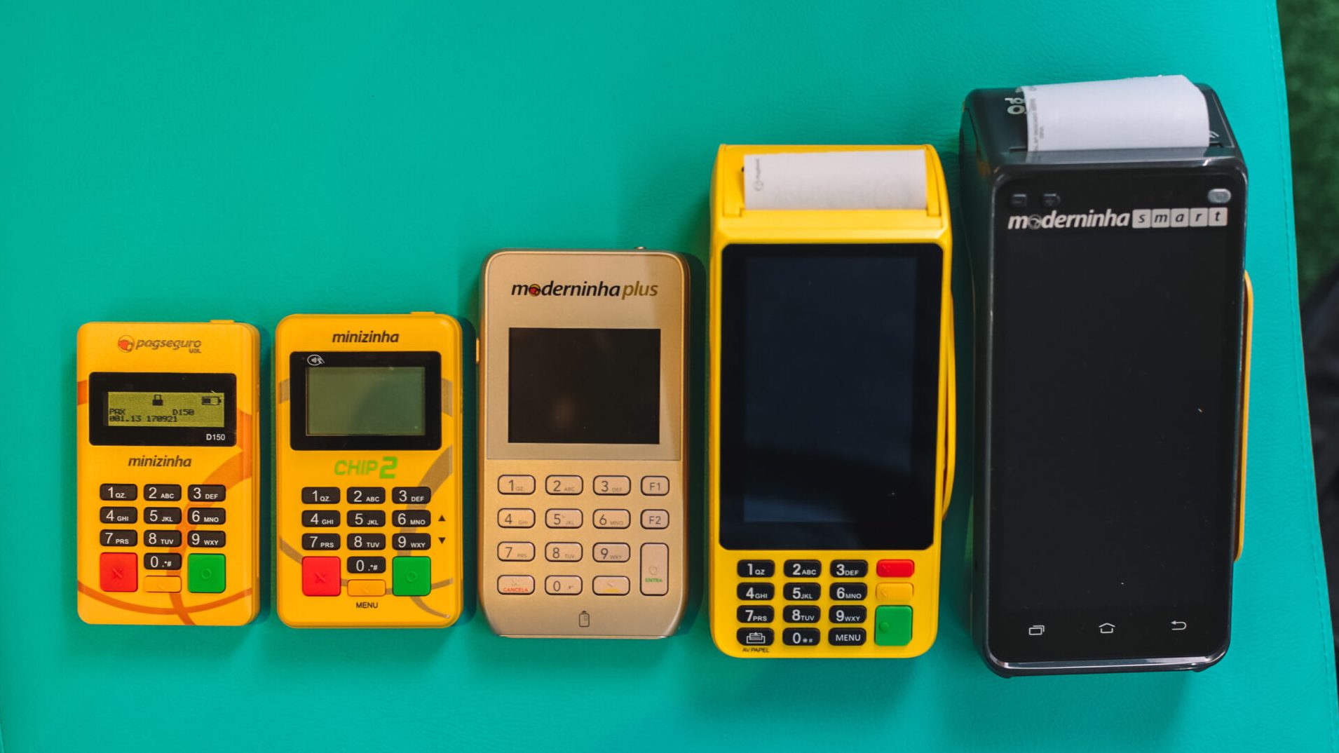 Maquininhas da PagBank (PAGS34), antiga PagSeguro