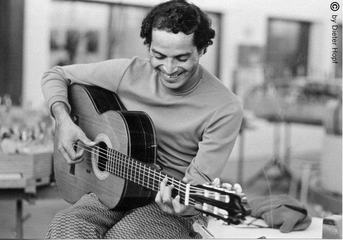 músico brasileiro Baden Powell
